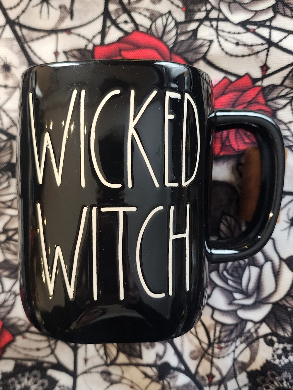 Rae Dunn Black “WICKED WITCH” Ceramic Mug